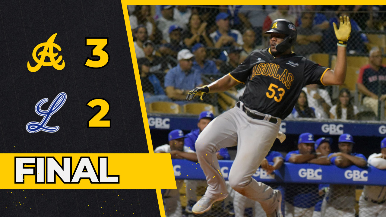 Águilas Cibaeñas detienen en 9 racha de derrotas