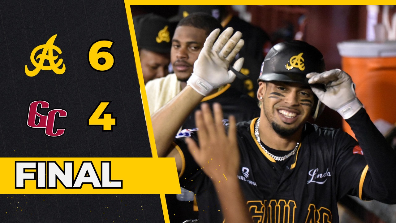 La ofensiva aguilucha se desato al conectar 3 jonrones