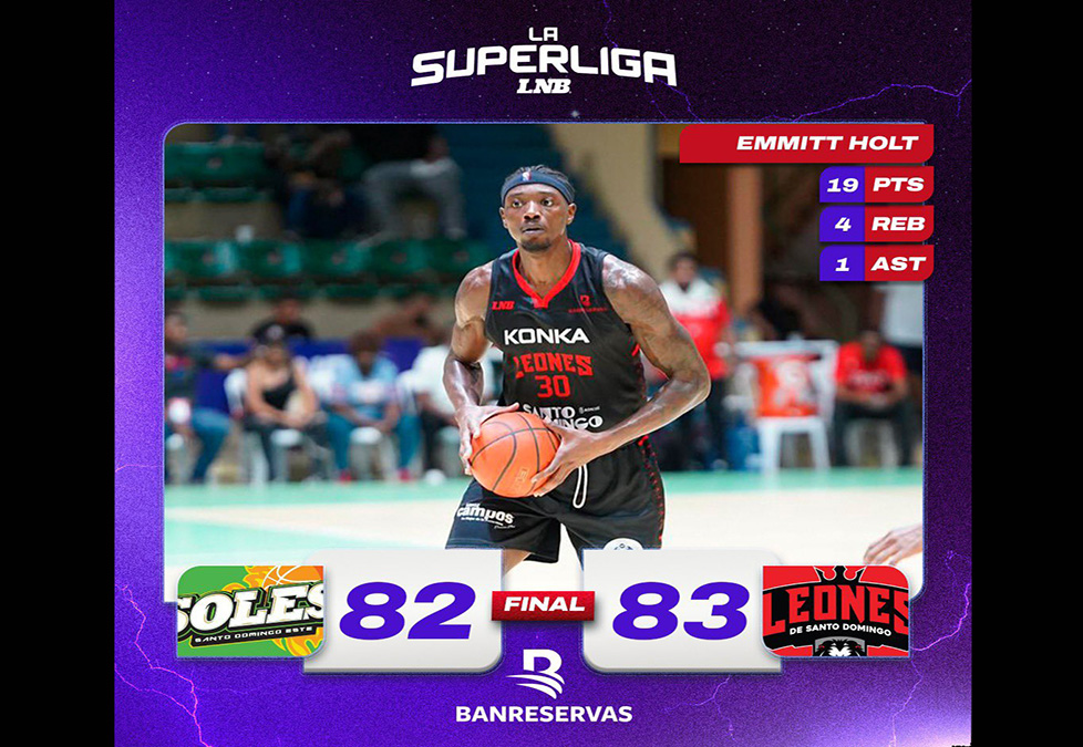 Dimas Carrasco y Emmitt Holt guian el triunfo de Leones