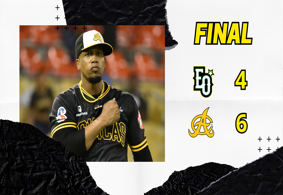 Las Águilas se detuvieron en 21 entradas sin anotar carreras