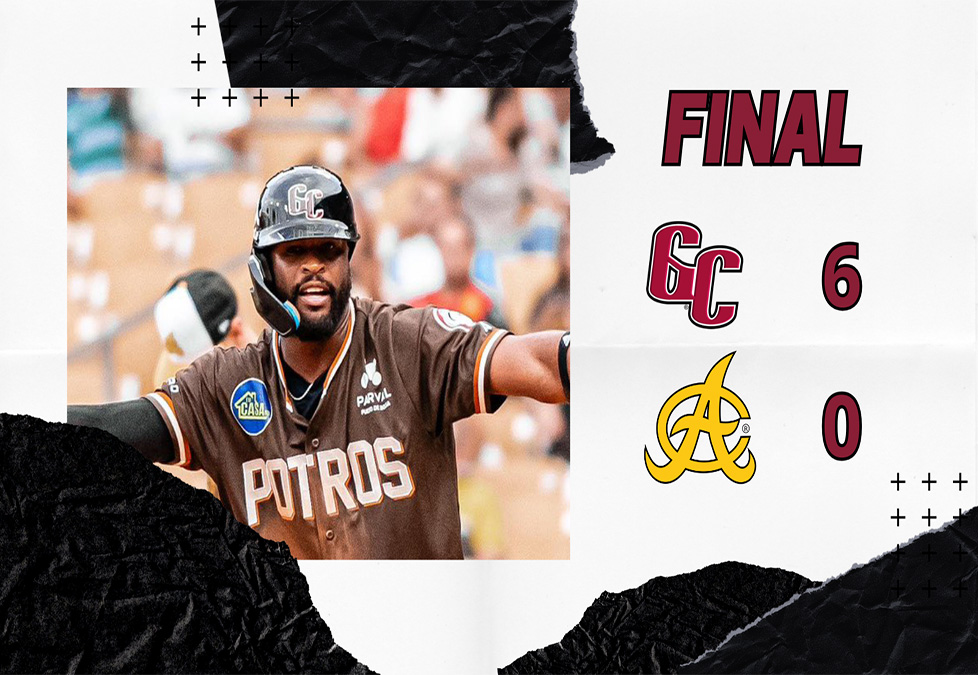 Antonio Santos domino por 4 entradas a las Águilas