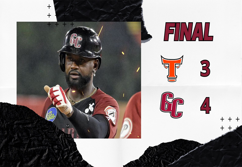 Diego Hernández conecto 2 hits en la victoria de los Gigantes