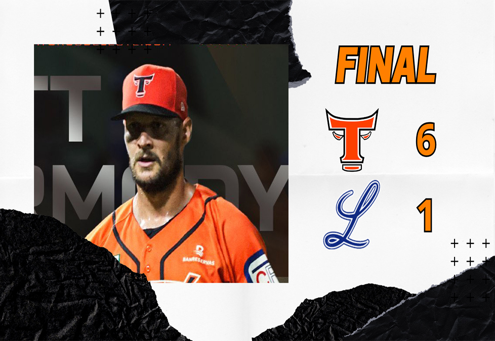 Matt Dermody lanzo una joya para los Toros del Este