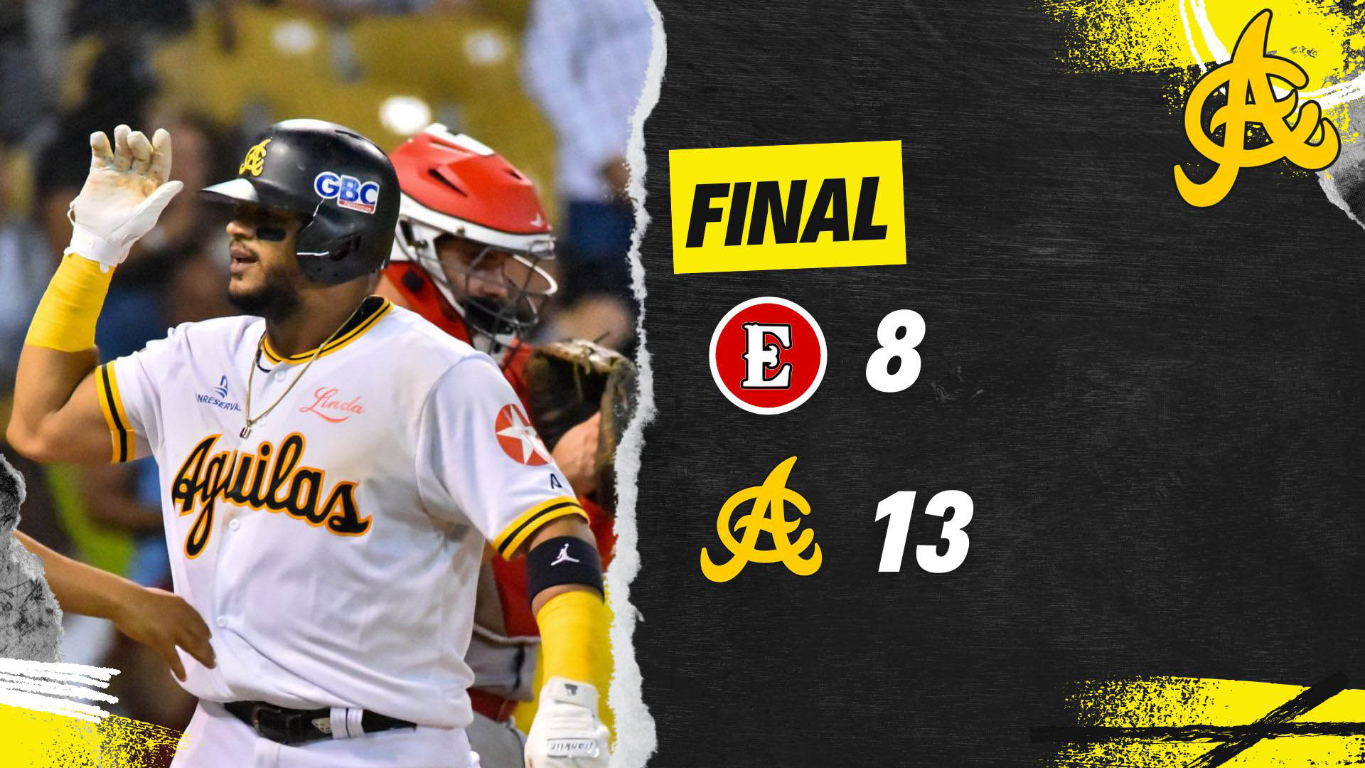 En el partido se conectaron 2 Grand Slam