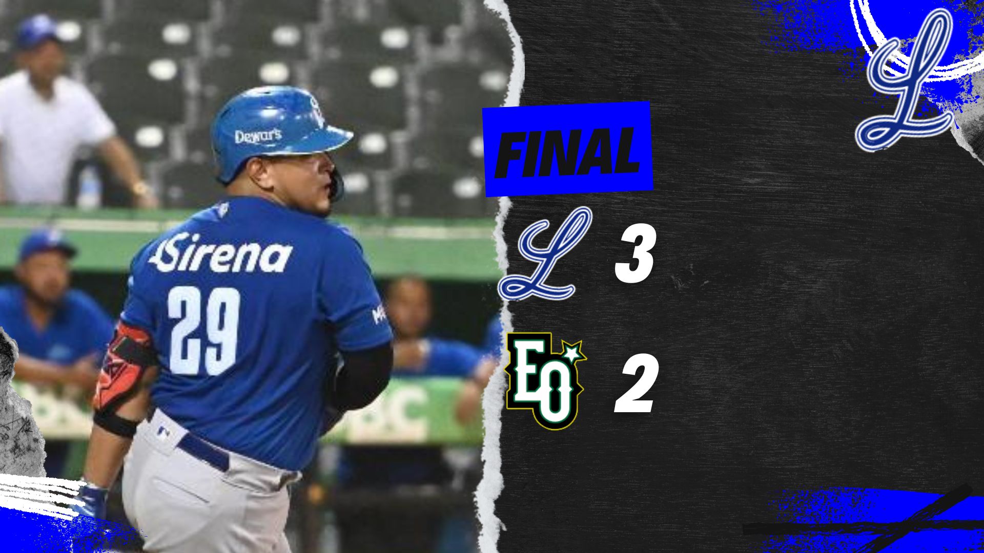 Jair Camargo conecto dos hits en la victoria del Licey