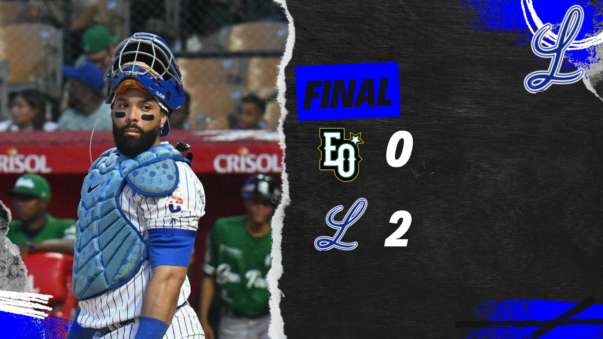 Michael De La Cruz conecto jonrón solitario