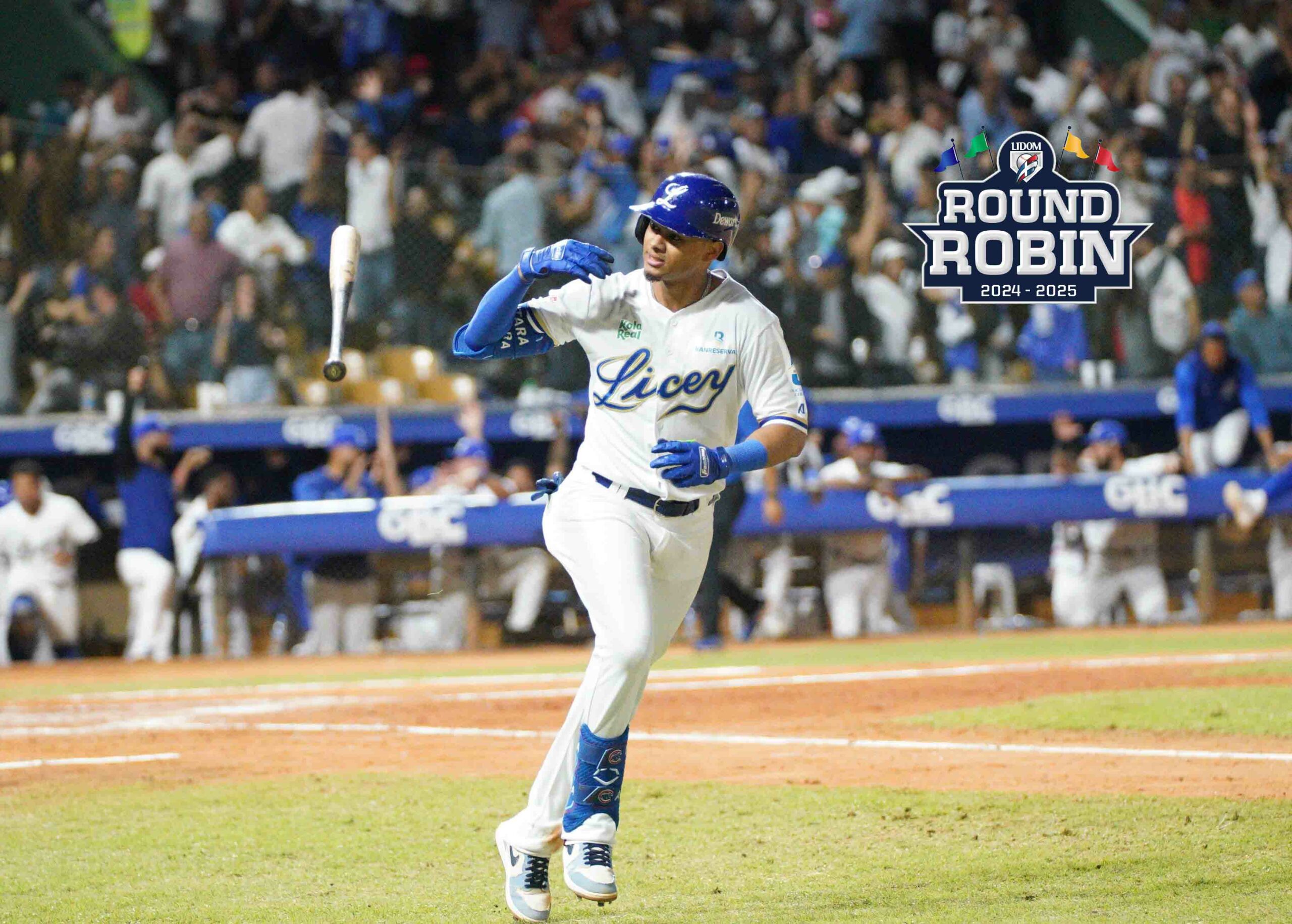 Sergio Alcántara conecto su 4to jonrón del round robin