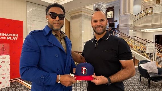 Albert Pujols junto a Nelson Cruz (Fuente Externa)