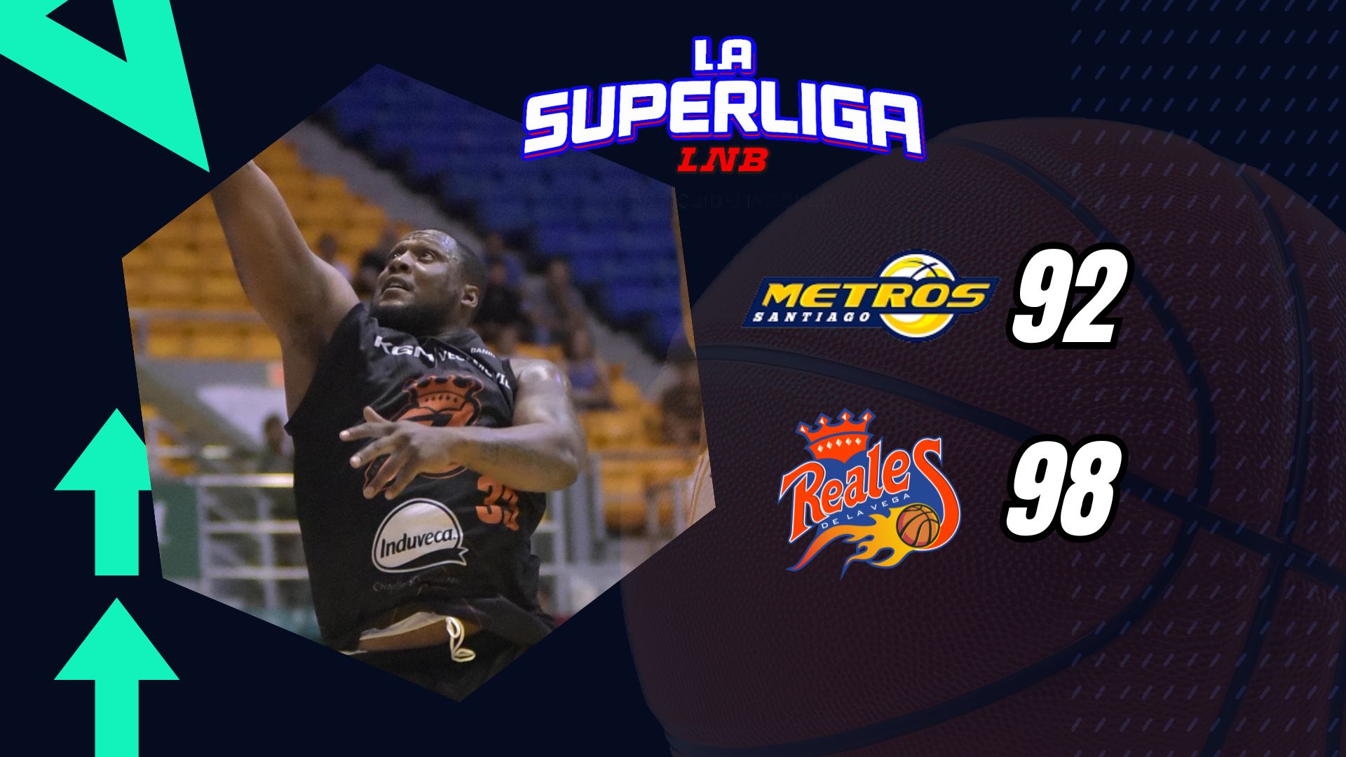 Reales de La Vega vencieron a Metros