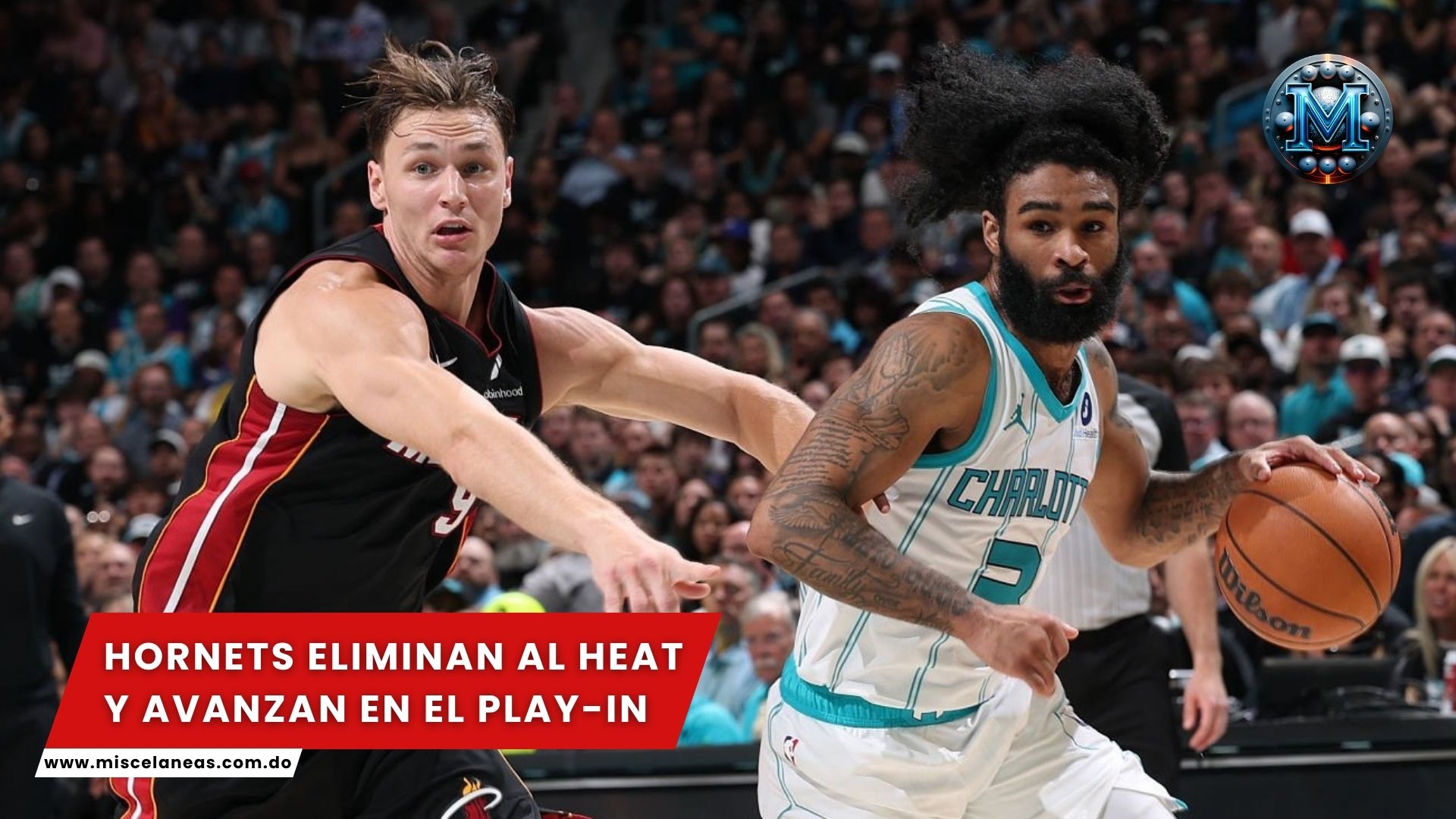 Hornets eliminan al Heat y avanzan en el play-in de la NBA