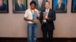 Banco Popular rinde homenaje a la campeona Marileidy Paulino